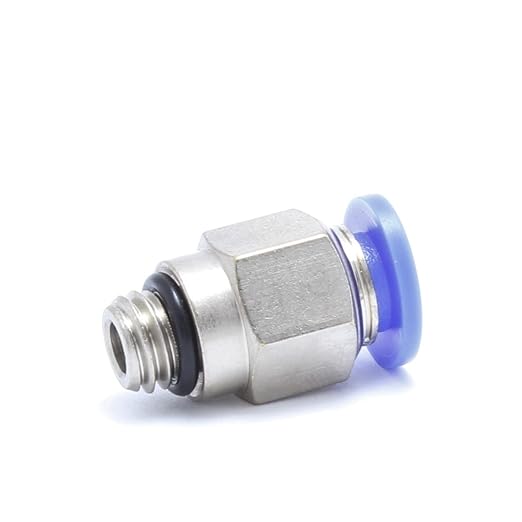 B10-02061 4MM o.d tube straight X M5 push in fittings 