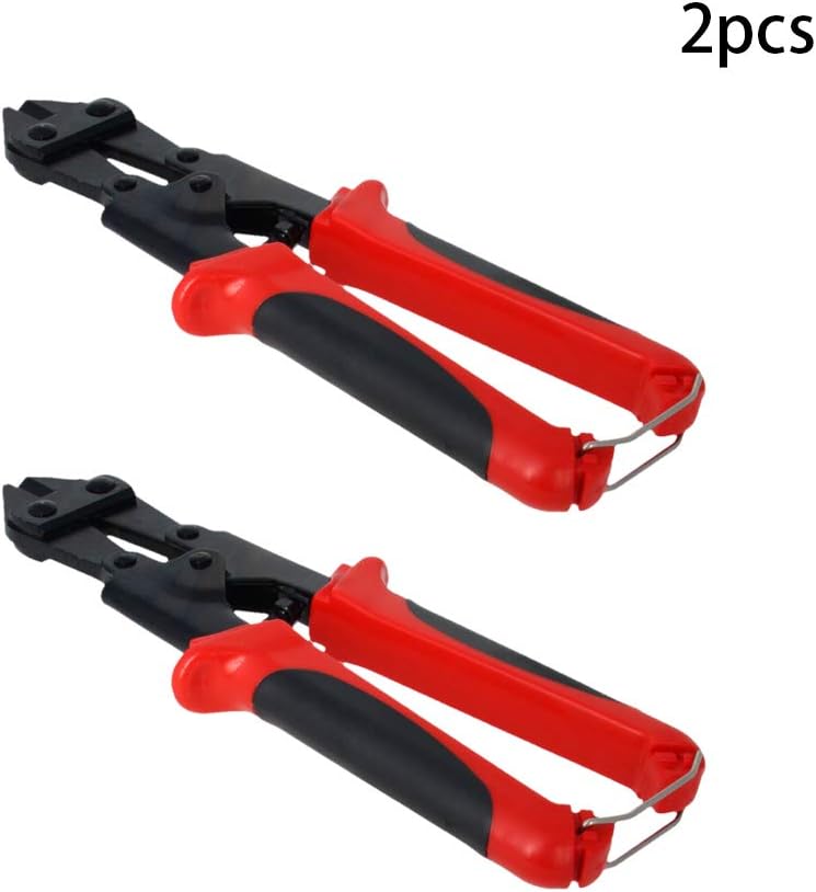 Wire Bolt Cutters 8 Inch with Comfort Grip 2 Pcs 