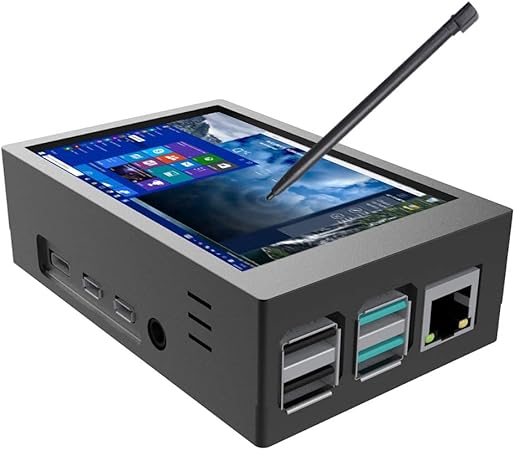 For Raspberry Pi 3B 4B 3.5 Inch TouchScreen Display 480x320 With Heatsink Case # For Raspberry Pi 3B 4B 3.5 Inch TouchScreen Display 480x320 With Heatsink Case #