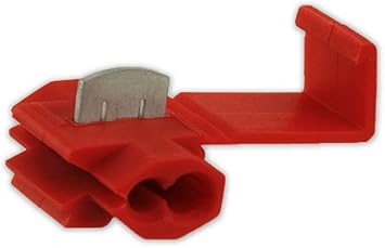 25x Red Scotch Lock Wire Connectors Quick Splice Terminals Crimp Electrical 
