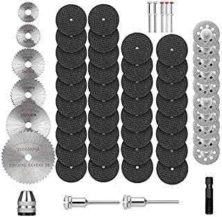 Mandrel 100x 32mm Fiberglass Reinforced Cut Off Wheel Discs Dremel Rotary Tool 