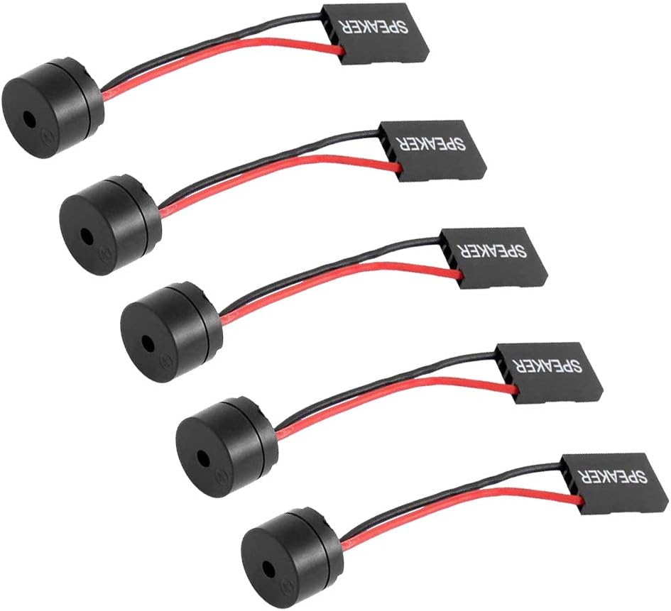 5Pcs Mini Motherboard Speaker Mainboard PC Computer Case Buzzer BIOS Beep Alarm 