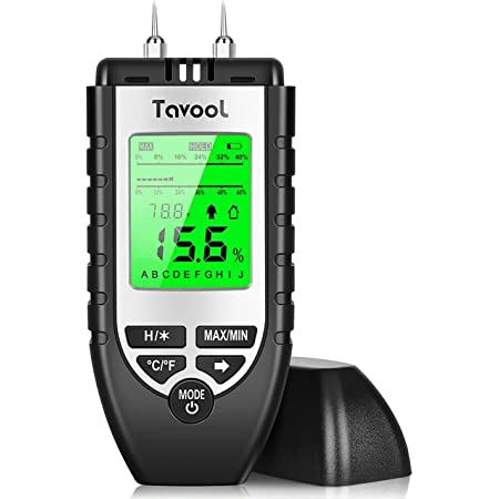 Damp Meter Digital LCD Moisture Detector Wood Humidity Caravan Tester Tool New 