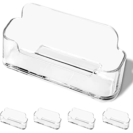 Acrylic Clear Desktop Business Card Holder Stand Display Dispenser OfficeUK TYUK 