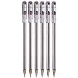 Pentel Black Superb Ballpoint Pen Ball Point Pens 0.7mm Nib Tip 0.25mm Line Fine 