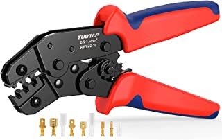SN-48B Crimp Plier Tool 22-16AWG & 600pcs Female Spade Terminals for Dupont EW 