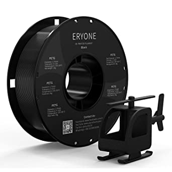 Eryone Transparent PLA 3D Printing Filament 1.75mm 1KG Spool Vacuum New Boxed 