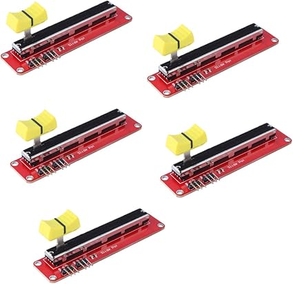 10K Double/Single Linear Slide Potentiometer Module Arduino Electronic Block 10K Double/Single Linear Slide Potentiometer Module Arduino Electronic Block