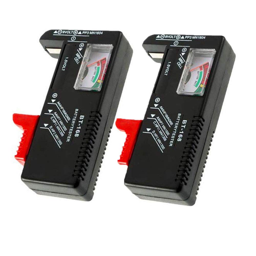 AAA AA C D PP3 BUTTON CELLS FUSES BULBS BATTERY TESTER 