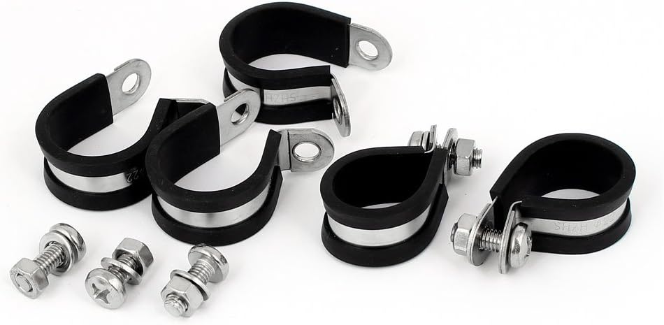 High Quality Rubber P Clips Pipe Clips BZP Cable Clips All Sizes Available 