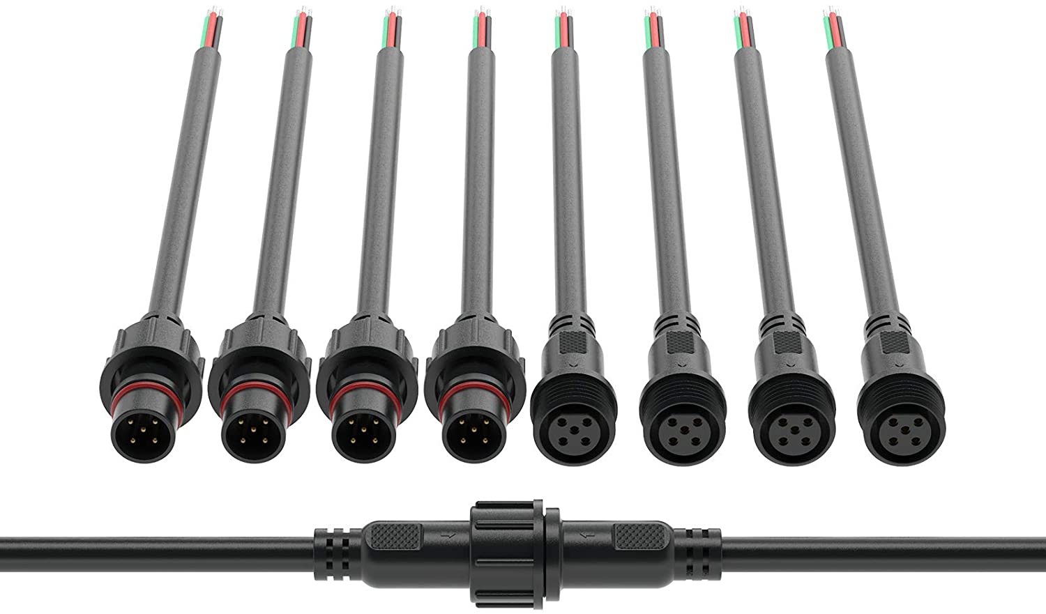 Cars Motorcycle Electric Wire Cable Red/Black Connector For Led Light 10m 2Pin Cars Motorcycle Electric Wire Cable Red/Black Connector For Led Light 10m 2Pin