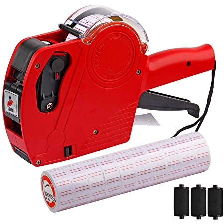 10 Rolls Price Label MX MoTex Price Tag Gun Labeling Paper 21 x 12mm /CT1 Colour 