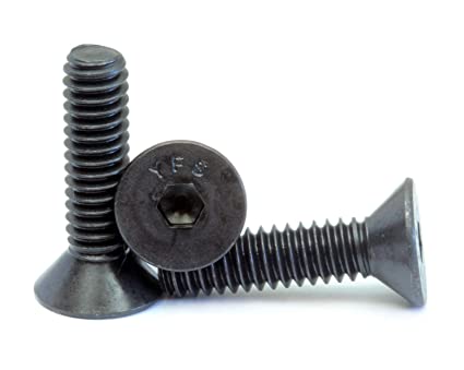 10-24 x 1/4" Button Head Socket Cap Screws Black Oxide Alloy Steel Qty 100 