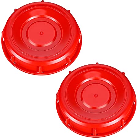 IBC Tote Tank Cover Lid Cap 163mm Breath Cover Lid Red 