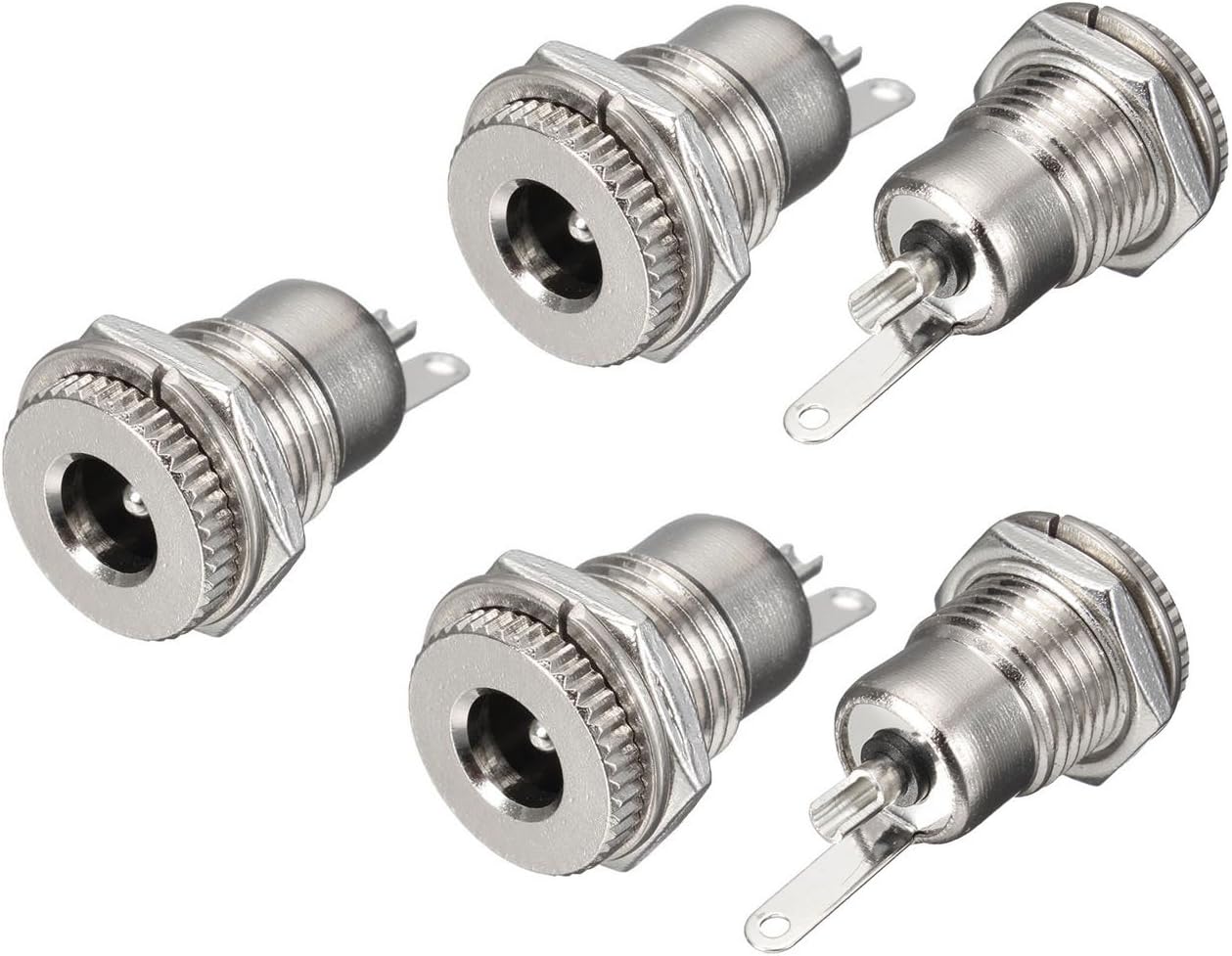 25 PCS 5.5 MM X 2.5 MM PANEL MOUNT FEMALE POWER JACK SOCKET BRAND NEW ITEM 25 PCS 5.5 MM X 2.5 MM PANEL MOUNT FEMALE POWER JACK SOCKET BRAND NEW ITEM