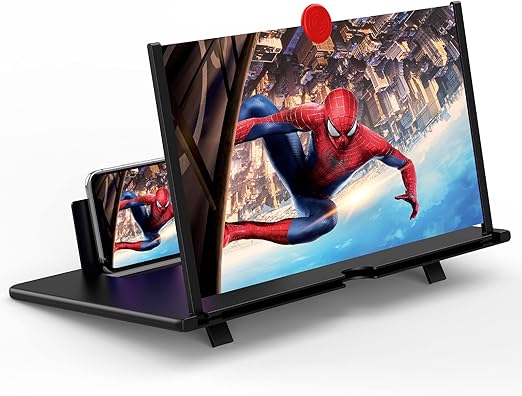 662F 3D Screen Enlarge Magnifier Projector Folding Stand For Mobile Cell Phones 