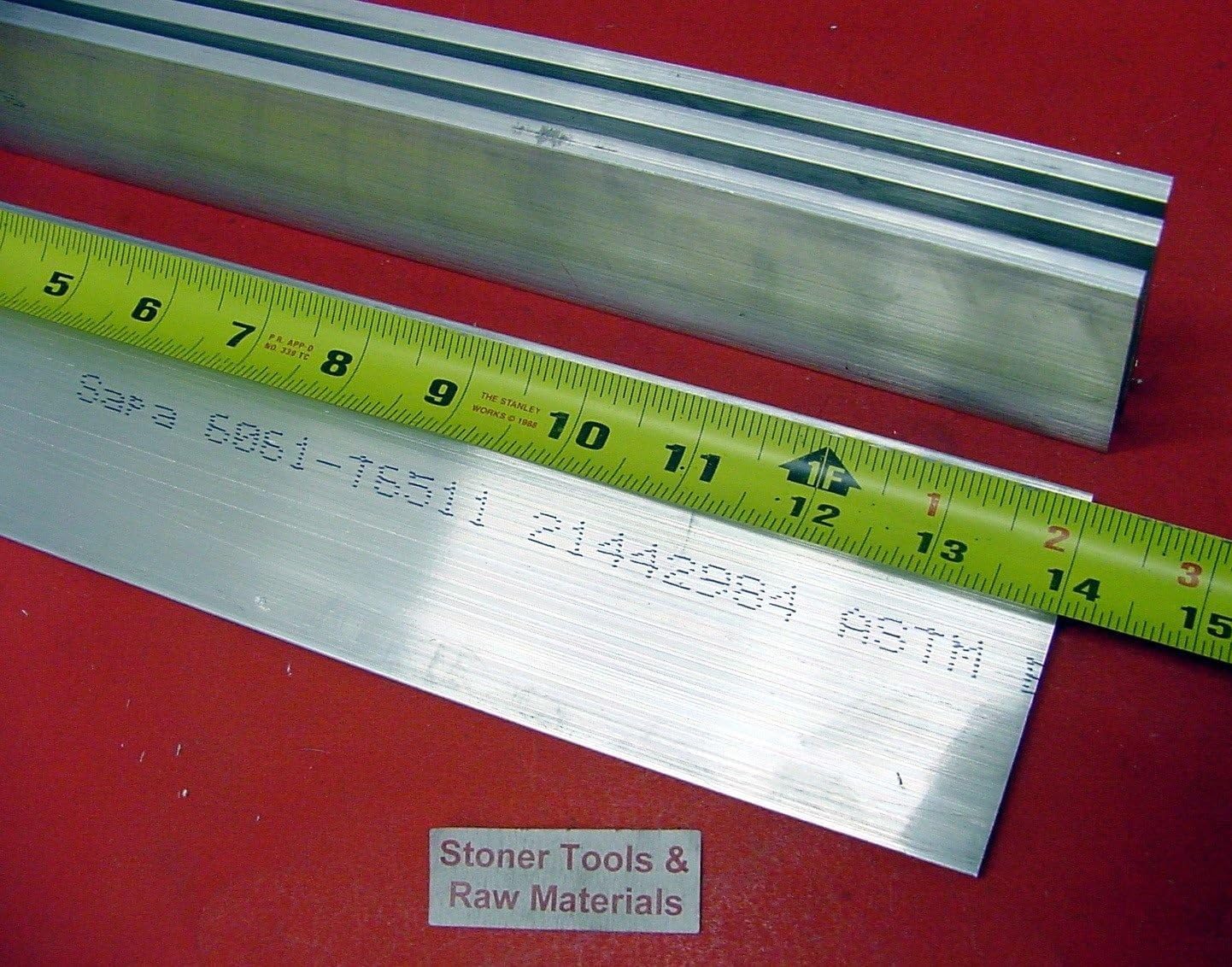Aluminium Flat Bar  H30 4"x 3 mm x 18" long x 1 off 