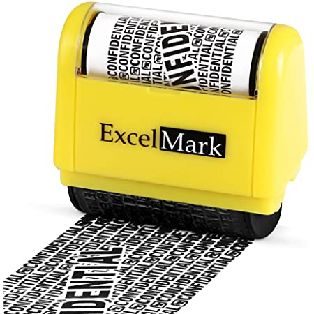Confidential Seal Security Hide ID Garbled Self-Inking Rubber Stamp Protect hc Confidential Seal Security Hide ID Garbled Self-Inking Rubber Stamp Protect hc