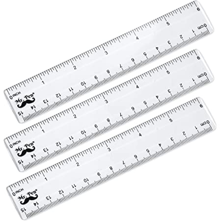 Helix 6"/15CM Clear Ruler 