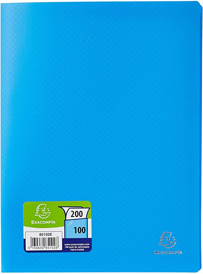 40 Pocket 80 Views Exacompta Krea Cover A4 Presentation Folder Display Book 40 Pocket 80 Views Exacompta Krea Cover A4 Presentation Folder Display Book