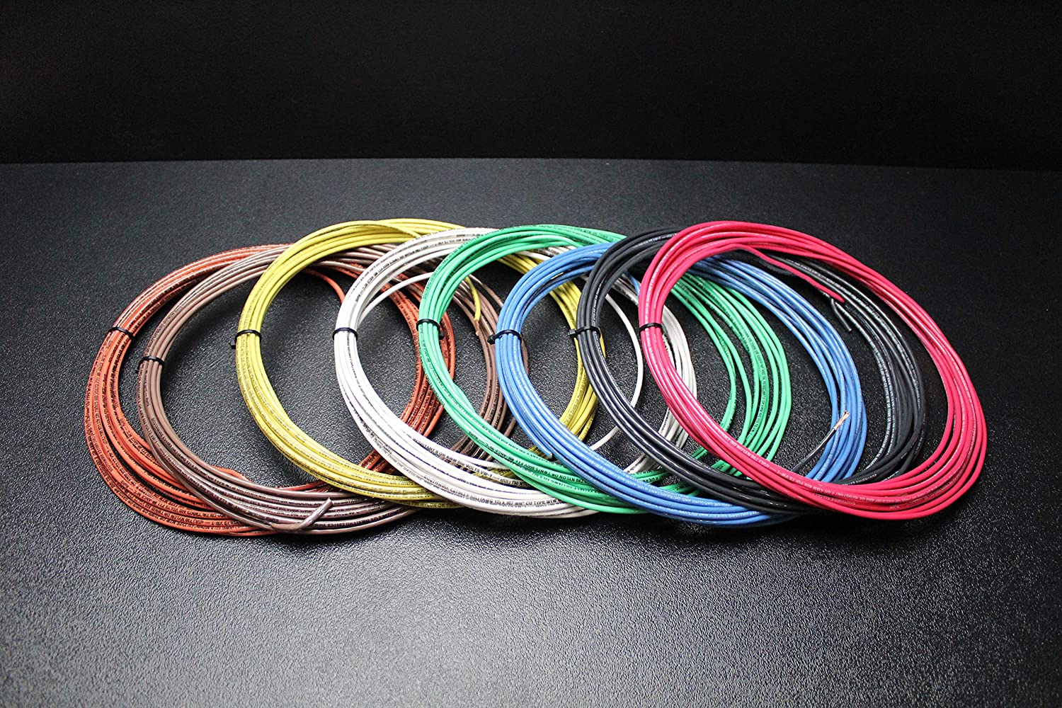 1 AWG Gauge THHN THWN Stranded Copper Building Wire 600V Black Green Red White 1 AWG Gauge THHN THWN Stranded Copper Building Wire 600V Black Green Red White