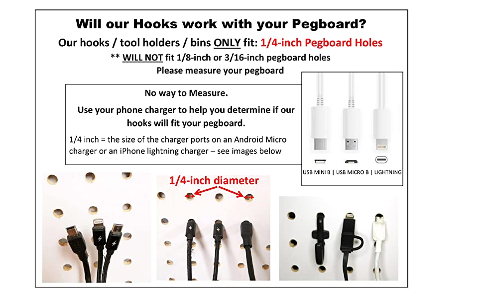25 x 6" Pegboard Single Display Accessory Hook Arms Prong for 3/4" Spaced Board 25 x 6" Pegboard Single Display Accessory Hook Arms Prong for 3/4" Spaced Board