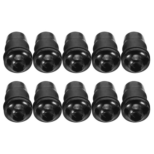 Motorcycle M5 5mm Metric Rubber Well Nuts Windscreen Windshield Fairing 10pcs 