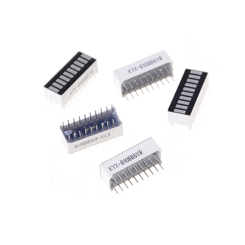 5x/set New 10 Segment Led Bargraph Light Display 4 Colours H_ti 5x/set New 10 Segment Led Bargraph Light Display 4 Colours H_ti