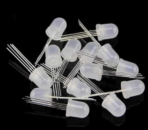 50 pcs PL9823 F8 8mm LED round RGB LED P9823 chipset inside Full color LED NEW 50 pcs PL9823 F8 8mm LED round RGB LED P9823 chipset inside Full color LED NEW
