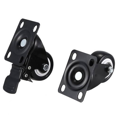4 x Heavy Duty 50mm Rubber Swivel Castor Wheels Trolley Furniture Caster 320KG 4 x Heavy Duty 50mm Rubber Swivel Castor Wheels Trolley Furniture Caster 320KG