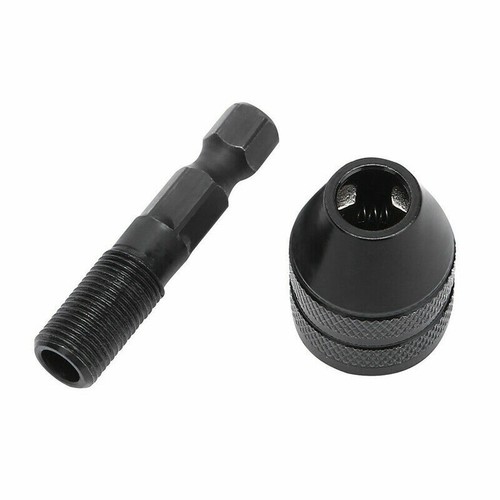 1/4" Mini Power Keyless Drill Bit Chuck Adapter Converter Conversion 0.3-3.6mm 1/4" Mini Power Keyless Drill Bit Chuck Adapter Converter Conversion 0.3-3.6mm