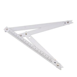 Professional Large 24" Builders Folding Angle Floor Ruler Aluminium Lightweight Professional Large 24" Builders Folding Angle Floor Ruler Aluminium Lightweight