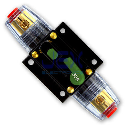 12V/24V 30A Atuo Car Audio Solar Energy Fuse Holder Circuit Breaker Universal UK 12V/24V 30A Atuo Car Audio Solar Energy Fuse Holder Circuit Breaker Universal UK