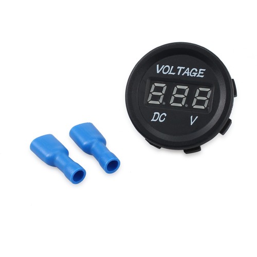 Motorcycle Car LED Display Panel Digital Voltage Socket Meter DC 12V Waterproof Motorcycle Car LED Display Panel Digital Voltage Socket Meter DC 12V Waterproof