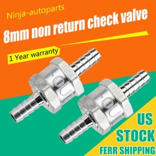 O3U6 Check Valve Fuel crude oil engine valve Aluminum 8mm 
