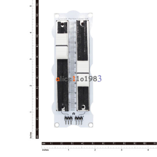 10K Double/Single Linear Slide Potentiometer Module Arduino Electronic Block 10K Double/Single Linear Slide Potentiometer Module Arduino Electronic Block