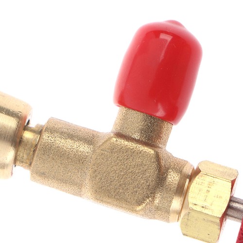 2pcs R410A R22 Refrigeration Charging Adapter for 1/4" Safety Valve ServicH WY 2pcs R410A R22 Refrigeration Charging Adapter for 1/4" Safety Valve ServicH WY