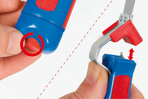 4-28 H Weicon Cable Stripper Suitable for Round cable 4 up to 28 mm No 