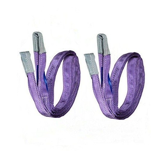 Cargo Lifting Strap 2 x 1 Meter Sling Webbing Strop Duplex Crane One Ton Straps Cargo Lifting Strap 2 x 1 Meter Sling Webbing Strop Duplex Crane One Ton Straps