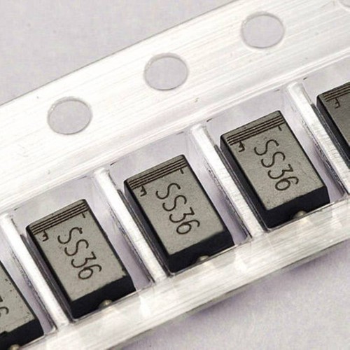 100PCS SS36 SR360 3A/60V SMA DO-214AC Schottky Diodes 100PCS SS36 SR360 3A/60V SMA DO-214AC Schottky Diodes