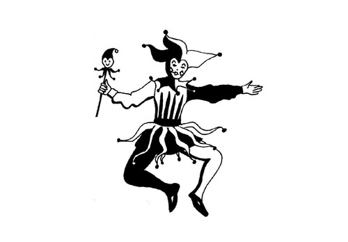 Jesters Large Sticky White Paper Stickers Labels NEW 