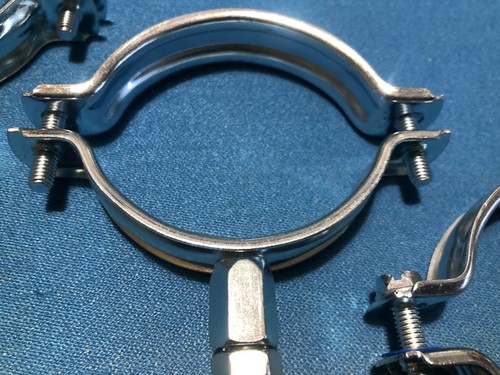 65mm 5 x down/drain pipe strong bzp steel stand off bracket clip support 68mm 65mm 5 x down/drain pipe strong bzp steel stand off bracket clip support 68mm