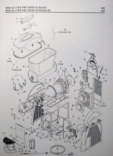 slush machine Spin granisun GBG Sencotel Spiral v1 part no 16 12litre slush machine Spin granisun GBG Sencotel Spiral v1 part no 16 12litre