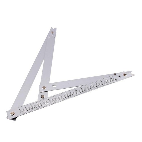 Professional Large 24" Builders Folding Angle Floor Ruler Aluminium Lightweight Professional Large 24" Builders Folding Angle Floor Ruler Aluminium Lightweight