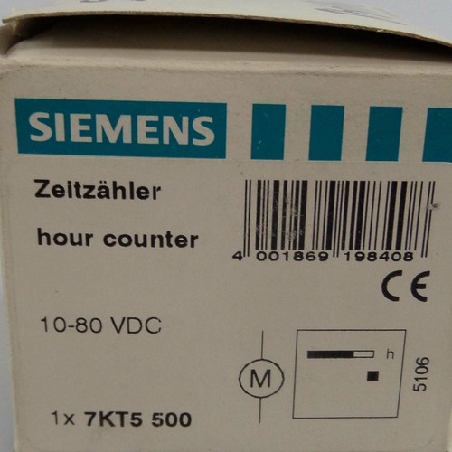 Siemens Zeitzähler 7KT5 500 OVP 