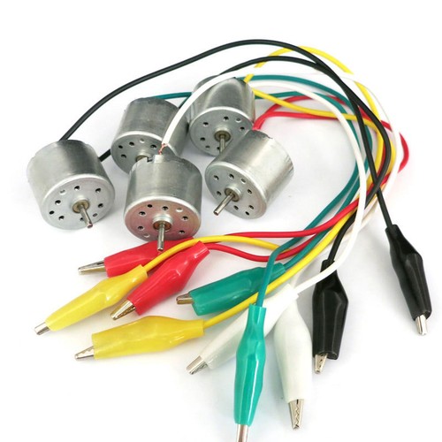 2pcs Alligator clip wire 310 motor Solar electric motor small production 1.5V-6V 2pcs Alligator clip wire 310 motor Solar electric motor small production 1.5V-6V