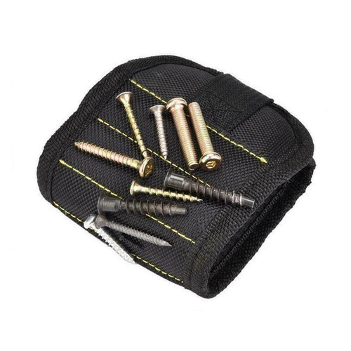 Magnetic Wristband Tool Pick Bag Wrist Pocket Magnet Nails Holder Screw Acc Y5R1 Magnetic Wristband Tool Pick Bag Wrist Pocket Magnet Nails Holder Screw Acc Y5R1