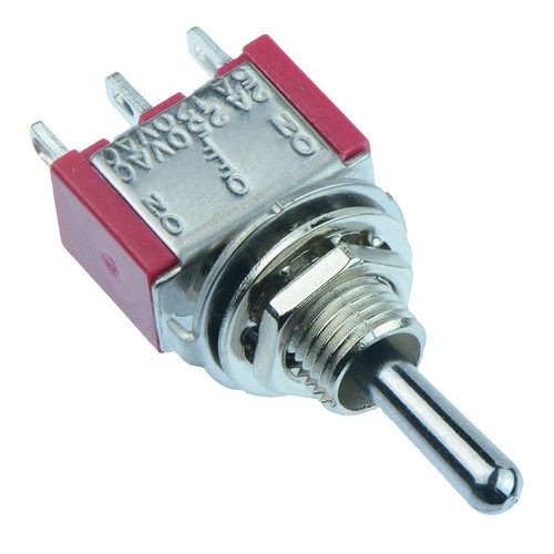 On-Off-On Mini Miniature 3 Position Toggle Switch SPDT 5A 