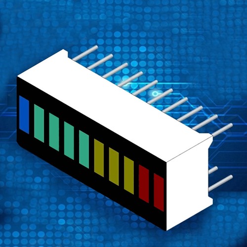5x/set New 10 Segment Led Bargraph Light Display 4 Colours H_ti 5x/set New 10 Segment Led Bargraph Light Display 4 Colours H_ti