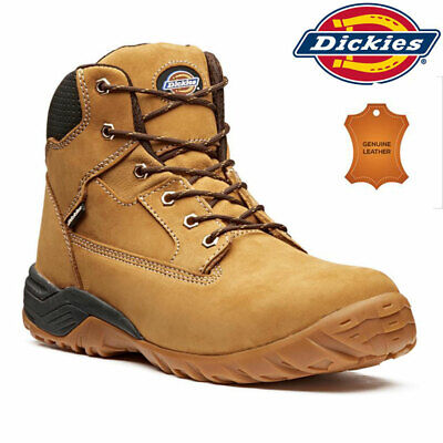 Mens Waterproof Leather Safety Steel Toe Cap Ankle Work Hiking Boots Trainers Sz Mens Waterproof Leather Safety Steel Toe Cap Ankle Work Hiking Boots Trainers Sz